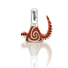 MOB Wig Wag Marble Slide with Horn 14mm 2