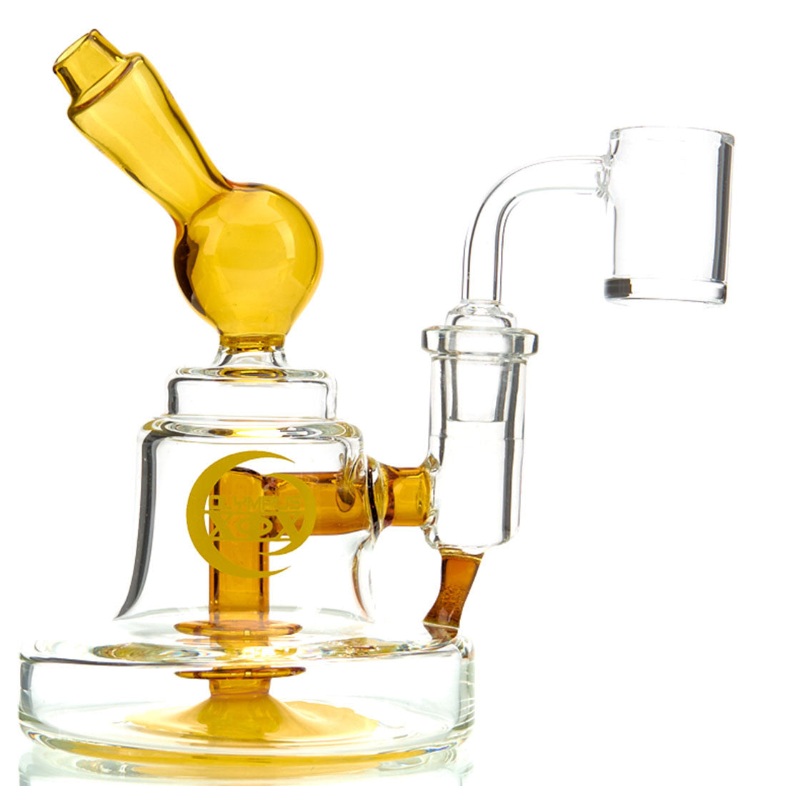 Olympus Cyclops Glass Dab Rig with Colored Borosilicate Glass and Perc. 3
