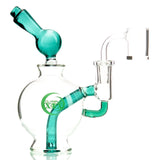 Olympus Helios Dab Rig Borosilicate Colored Glass with Percolator 2