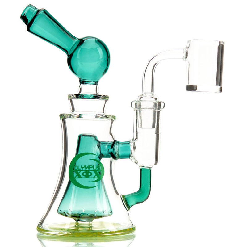 Olympus Hydro Dab Rig Colored Borosilicate Glass with Percolator 3