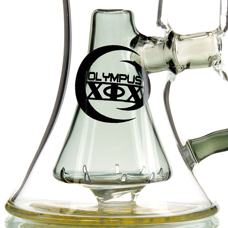 Olympus Hydro Dab Rig Colored Borosilicate Glass with Percolator 7