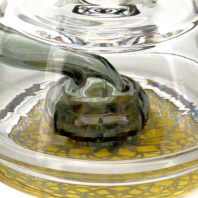 Olympus Plato Dab Rig with colored borosilicate glass and perc 7