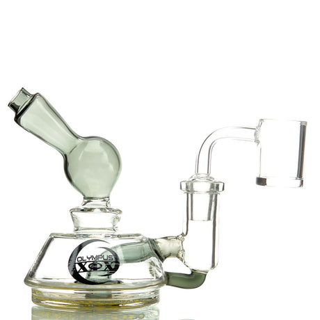 Olympus Plato Dab Rig with colored borosilicate glass and perc 5