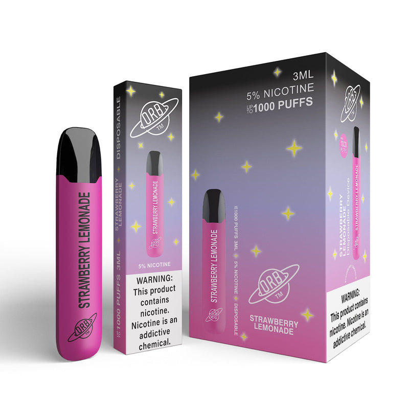 Orb flavored disposable vape pen come in an assortment of flavors to choose from 4