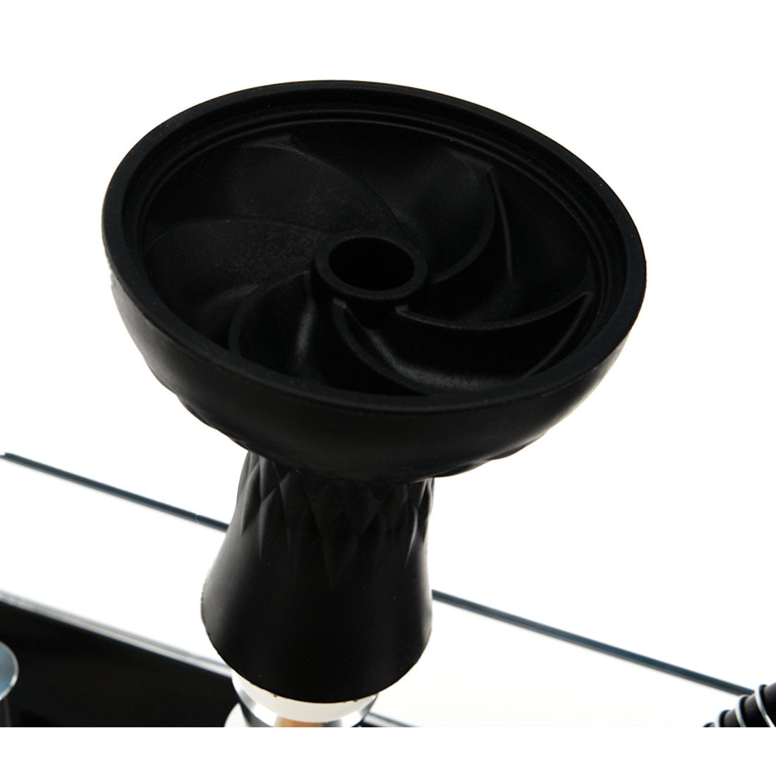 Vadra Liberty Hookah with Acrylic Watertight Panels and Aluminum Screw-on stem