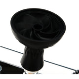Vadra Liberty Hookah with Acrylic Watertight Panels and Aluminum Screw-on stem