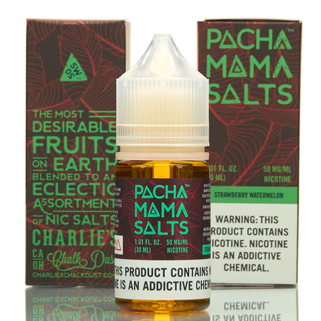 Pachamama Salt Nic E-Juice Tropical Flavor 50mg nicotine 30mL bottle