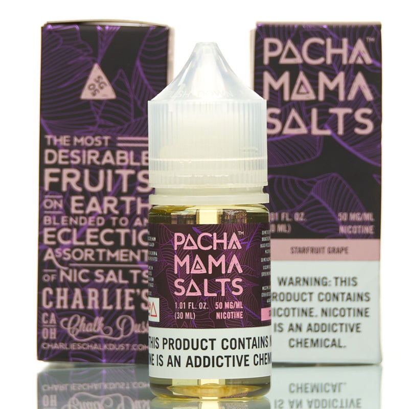 Pachamama Salt Nic E-Juice Tropical Flavor 50mg nicotine 30mL bottle