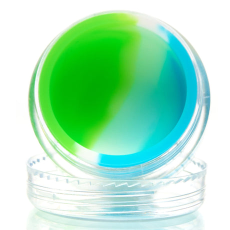 Paradise Silicone 7mm Concentrate Jar with Twist on Top and Multi-Color Options