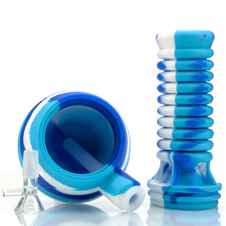 Paradise Silicone Giraffe Beaker Water Pipe Side Profile