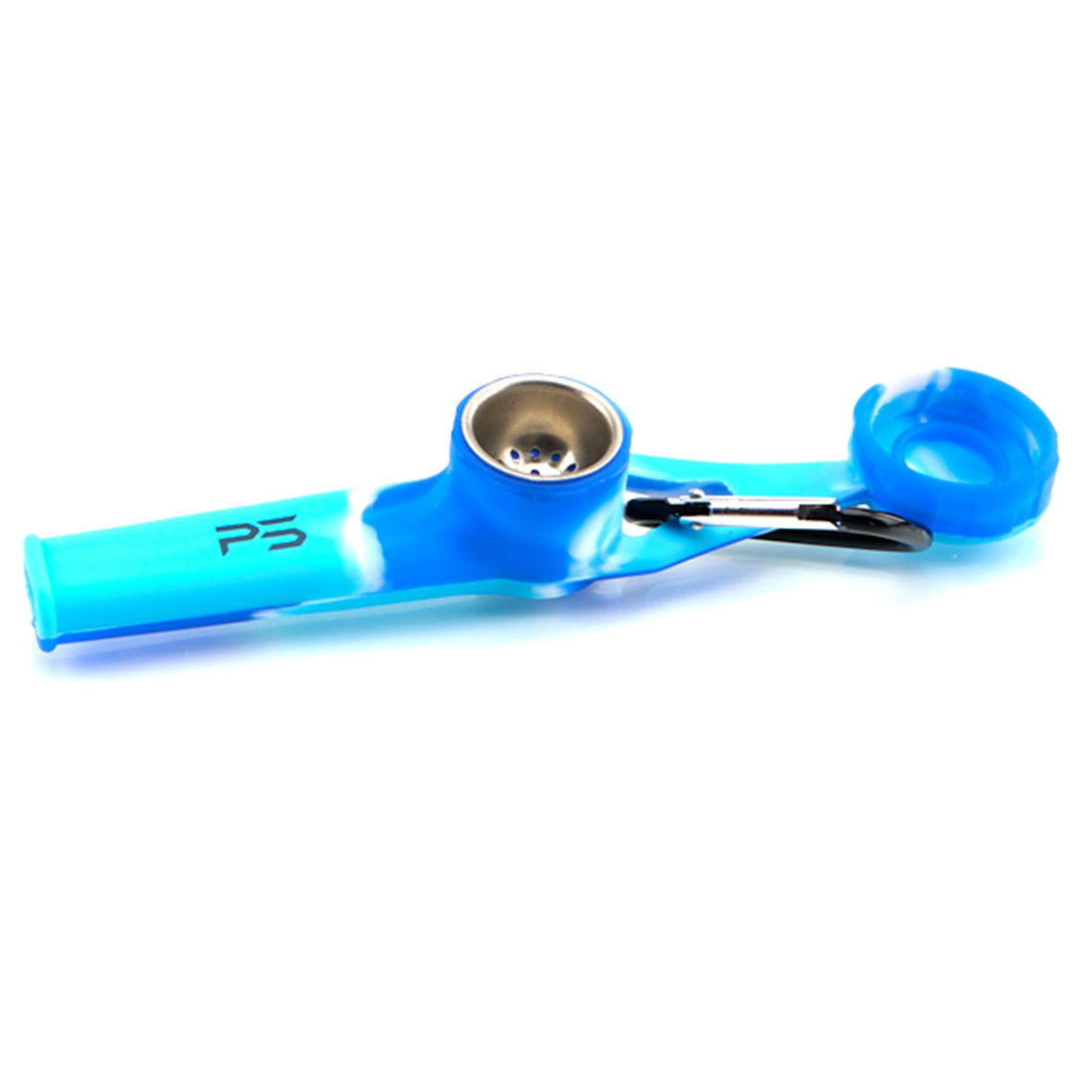 Paradise Silicone Keychain Blue 3