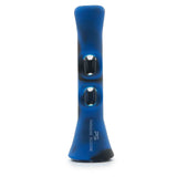 Paradise Silicone One Hitter chillum for dry herb black blue