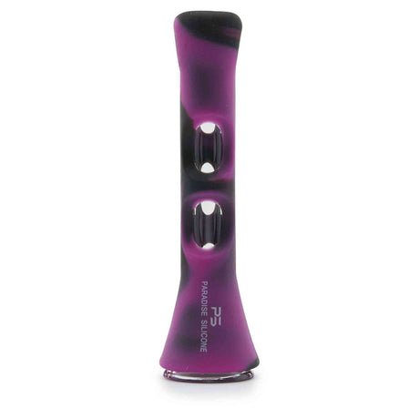 Paradise Silicone One Hitter chillum for dry herb black pink