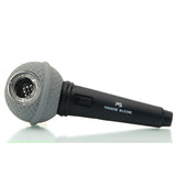 Paradise Silicone The Mic Hand Pipe with Black with built in screen. Available in multi-colors