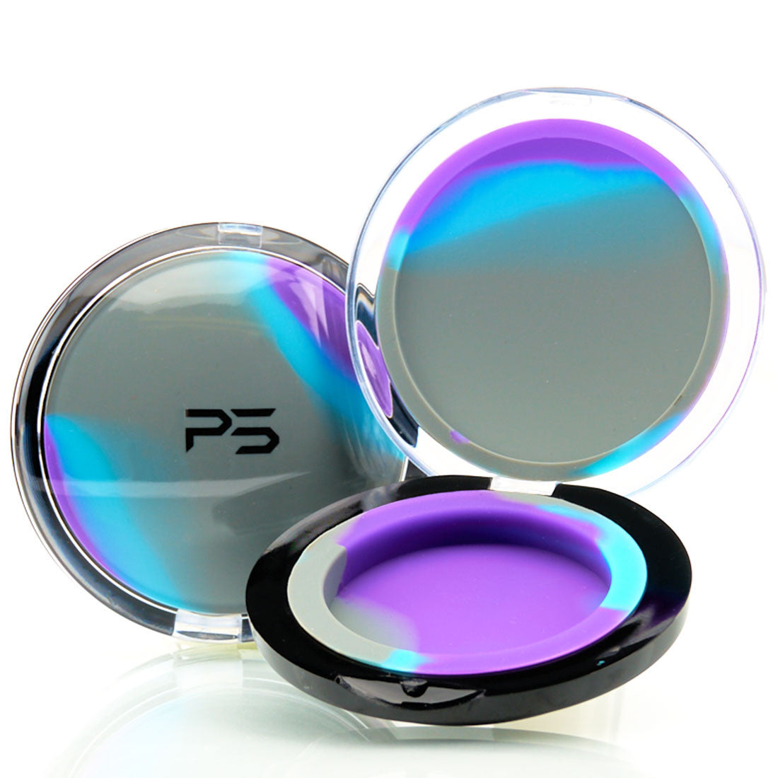 Paradise Silicone UFO Dab Storage Jar with multi-colors 6
