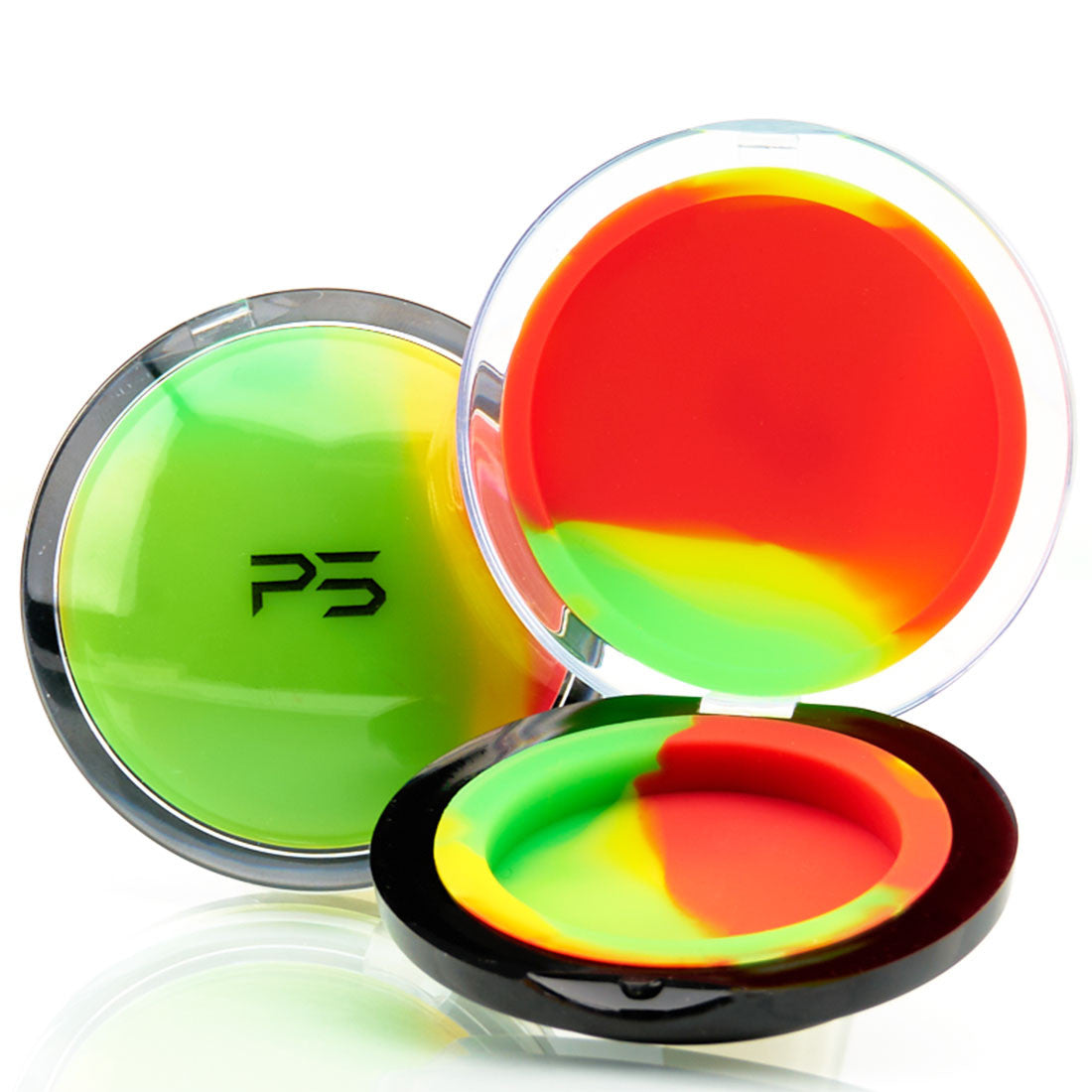 Paradise Silicone UFO Dab Storage Jar with multi-colors 3