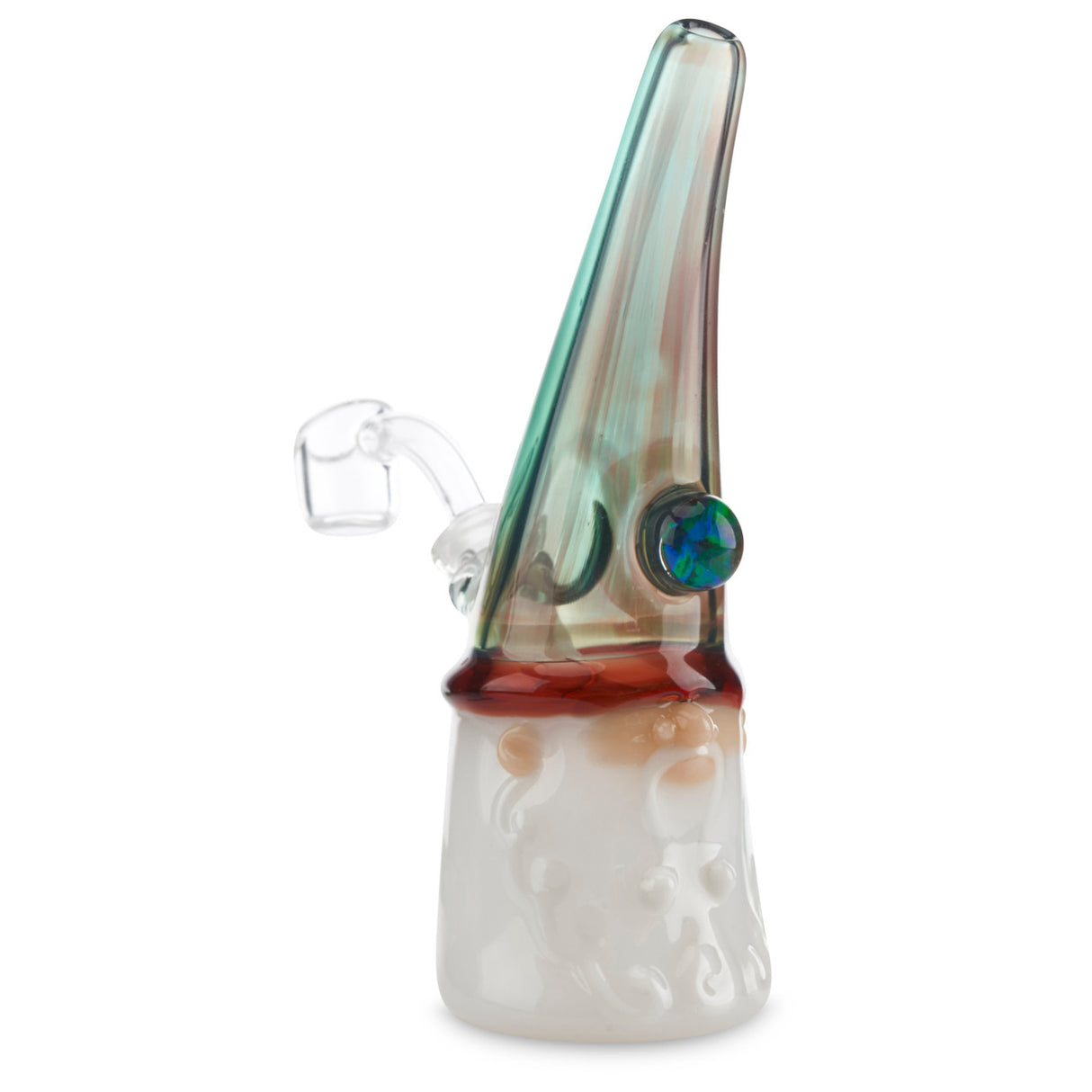 phil siegel jammer red and blue colored dab rig