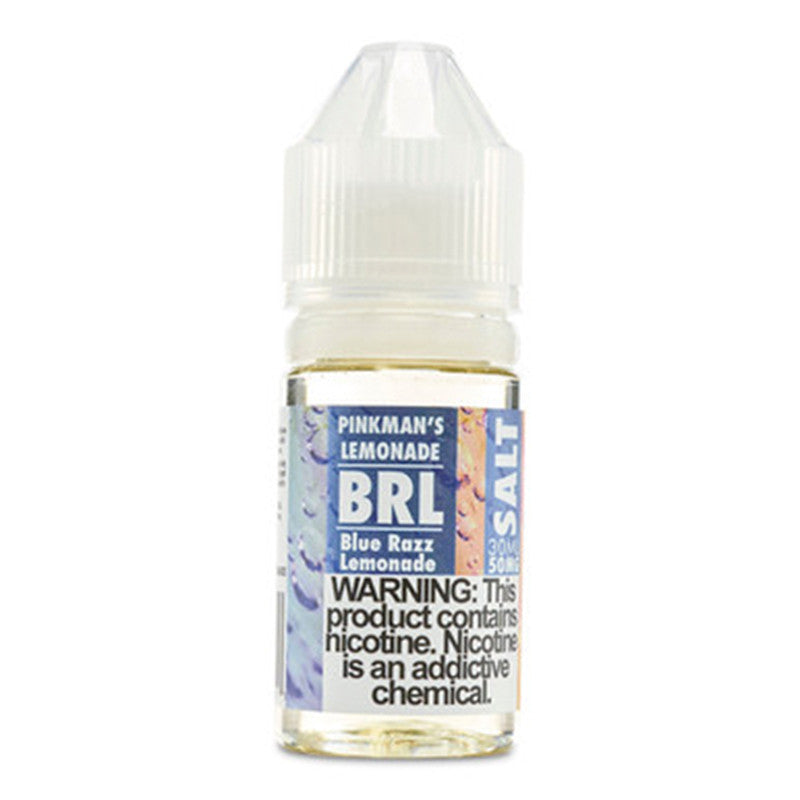 blue raspberry lemonade flavored vape juice salt nic