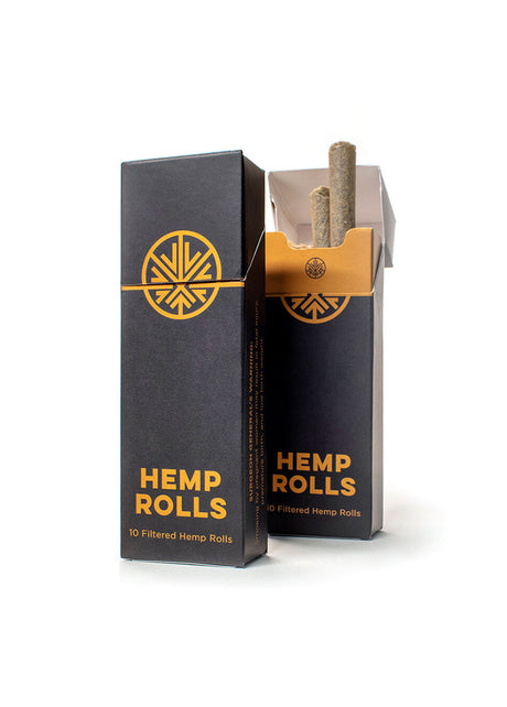 Premium pre-rolled CBD Hemp Rolls 10 pack made in the usa