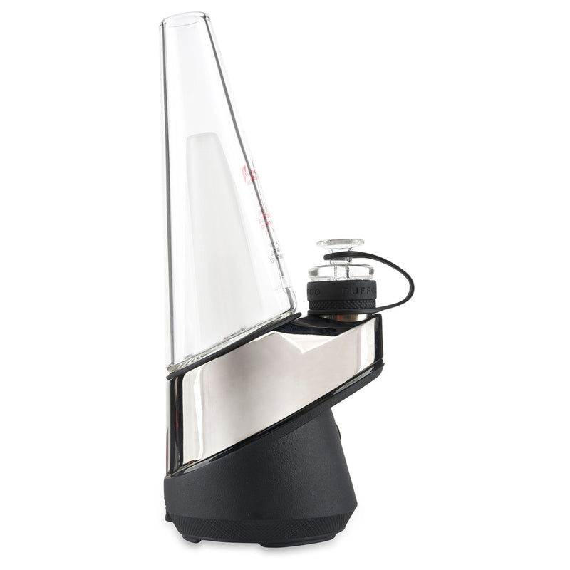Puffco Peak Portable Concentrate Vaporizer with Clear Glass and Black Base 2