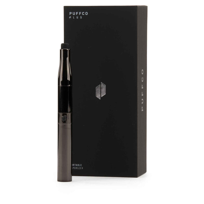 puffco plus portable vaporizer pen black with box