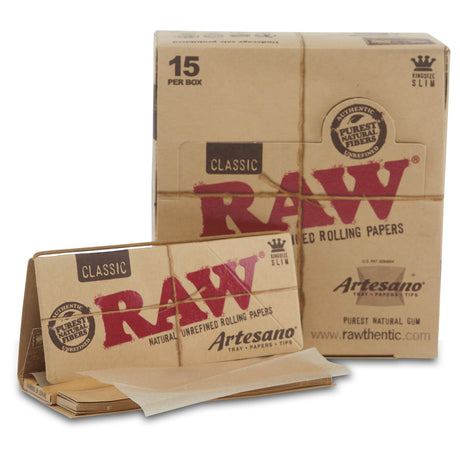 raw artesano king size slim