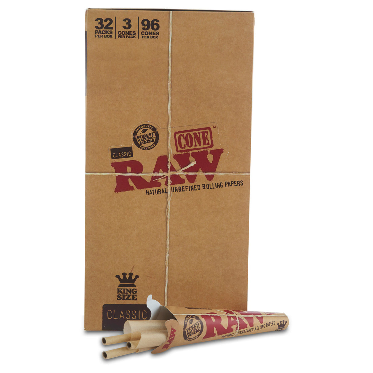 raw classic king size cones