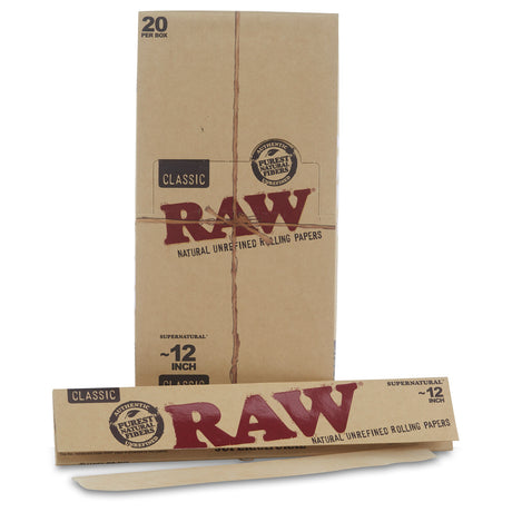 raw 12 inch vegan rolling papers