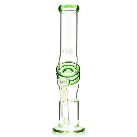 Shock Water Pipe with Double Percolation, Ice Pinch and Colored Glass Accents