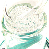 Shock Water Pipe with Double Percolation, Ice Pinch and Colored Glass Accents