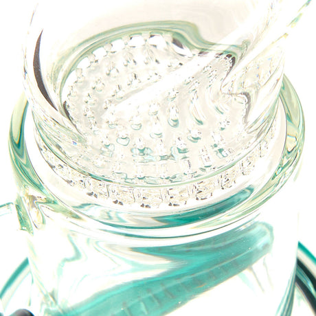 Shock Water Pipe with Double Percolation, Ice Pinch and Colored Glass Accents
