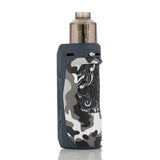 Sigelei HUMVEE 80W Box Mod Starter Kit with zinc-alloy body and rubberized hand grip. Black Camo Color Option