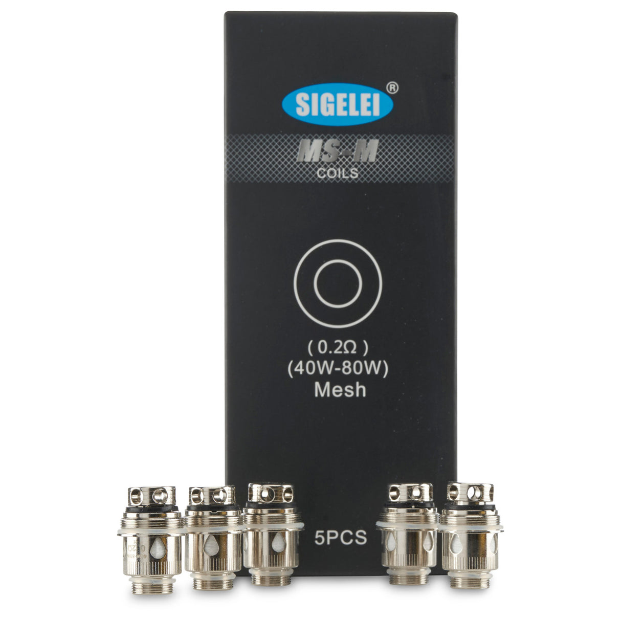 sigelei ms-m replacement mesh coils 0.20 ohm