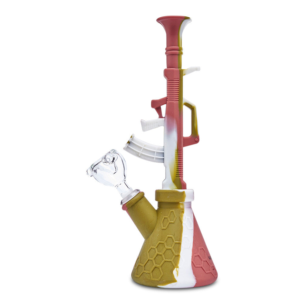 paradise silicone gun water pipe bong piece at cloud 9 smoke co