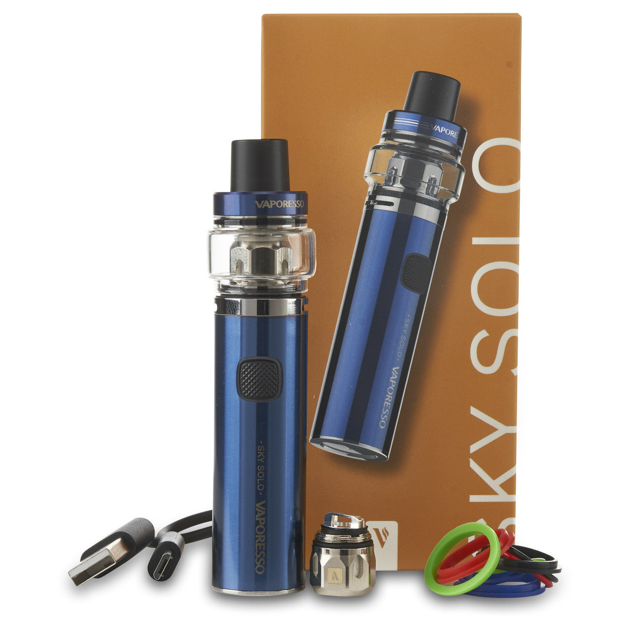 blue vaporesso sky solo vape pen starter kit