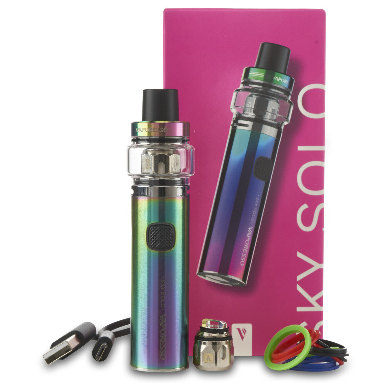rainbow vaporesso sky solo vape pen starter kit
