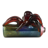 pioneer spider novelty hand pipe glass bowl spoon for smoking herbs