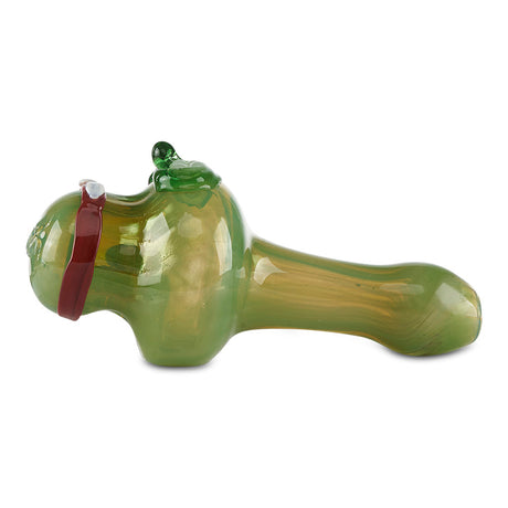 pioneer ninja turtle novelty spoon hand pipe glass bowl for herbs