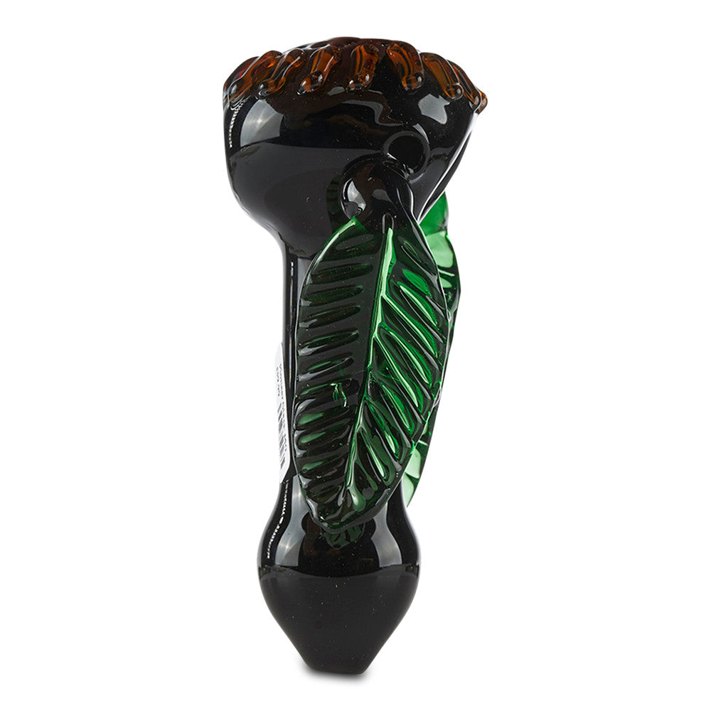 pioneer leaf novelty spoon hand pipe bowls for herbs