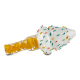 pioneer ice cream novelty steam roller hand pipe bowl for herbs