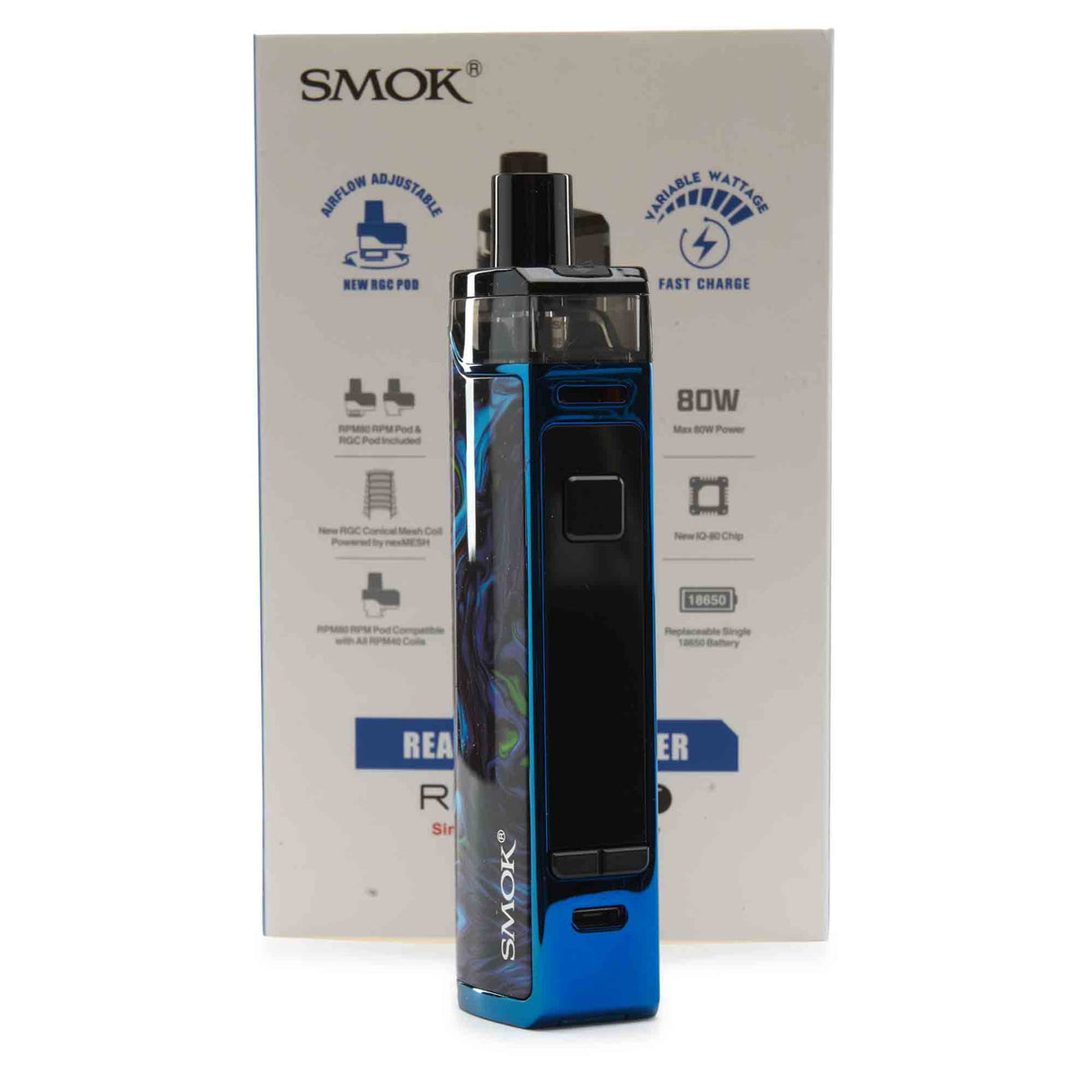 Smok RPM80  Fluid Blue