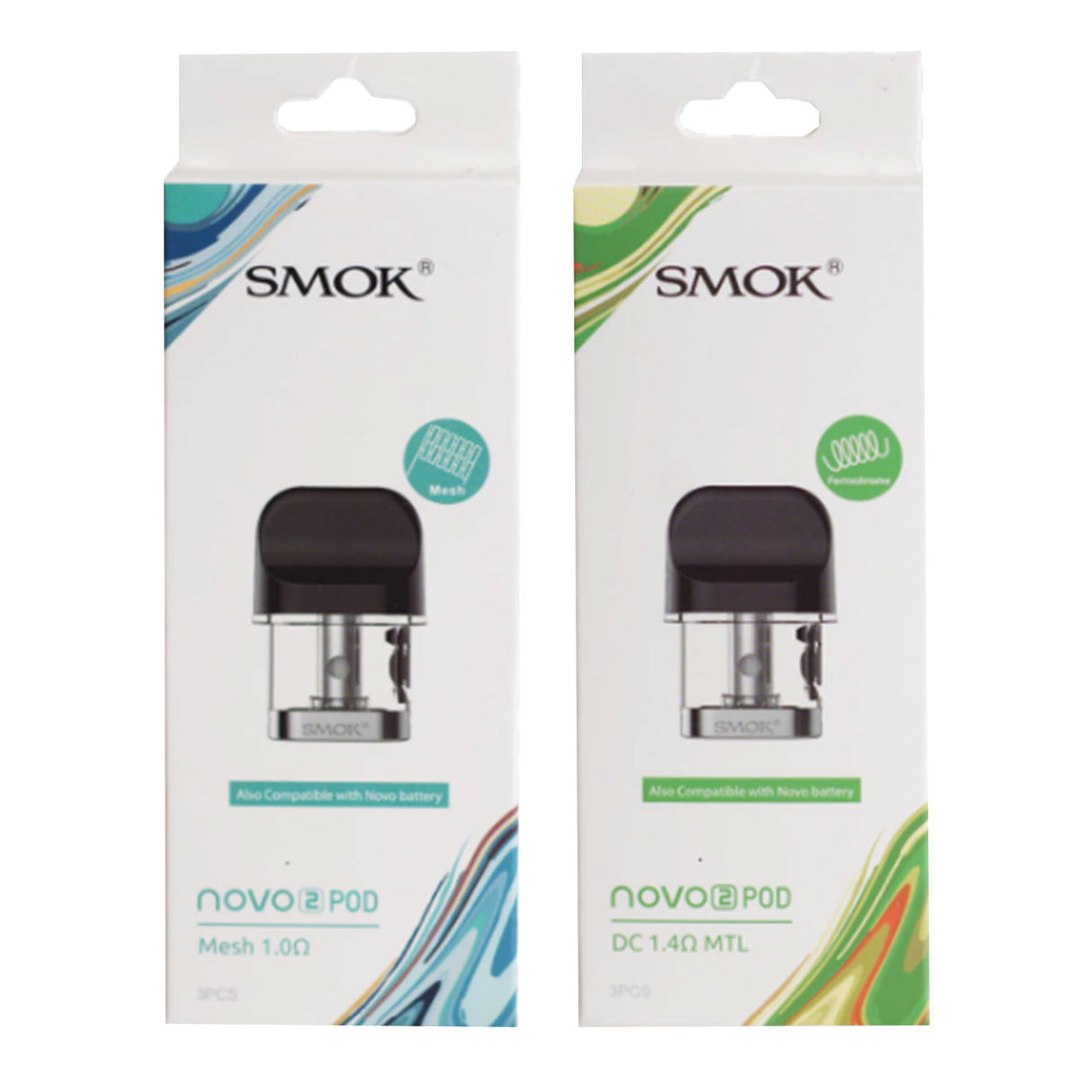 SMOK Novo 2 Replacement Vape Pods 3 -pack