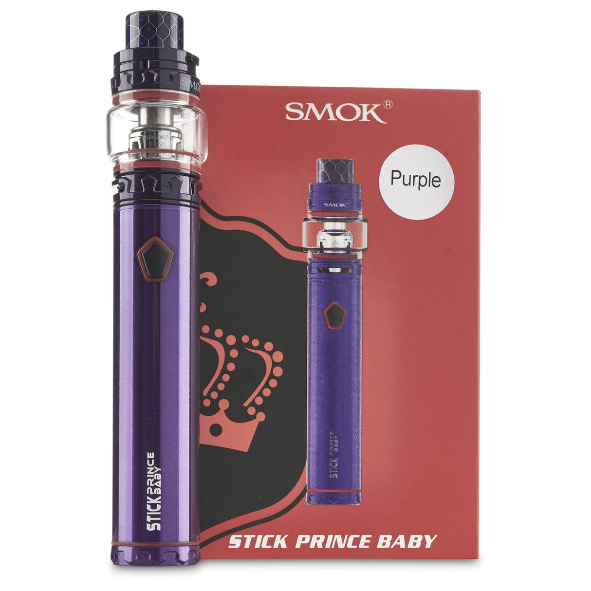 purple SMOK stick baby prince kit pen style vape kit