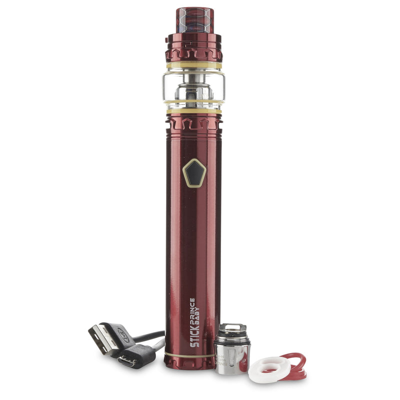 red SMOK stick baby prince kit pen style vape kit