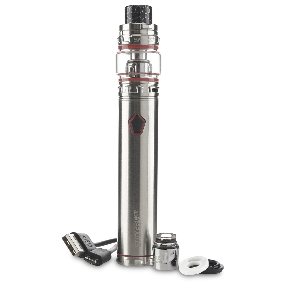 silver SMOK stick baby prince kit pen style vape kit