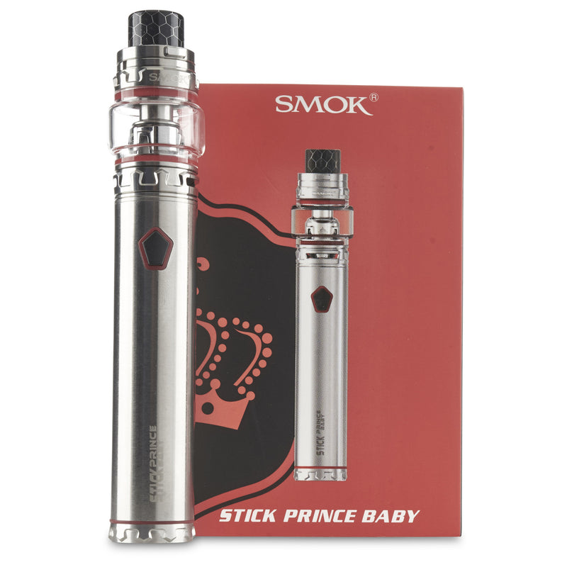 silver SMOK stick baby prince kit pen style vape kit