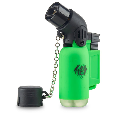 Green Dual Mini Rubber Torch