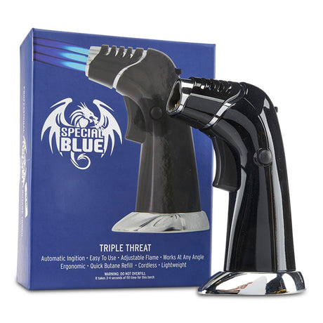 Special Blue Triple Threat Torch Black