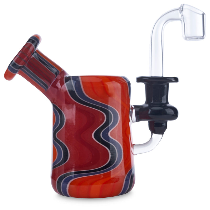 steller glass can rig worked orange and red rig for sale online