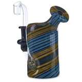 steller can rig worked blue and mustard rig for smoking wax
